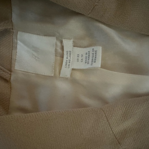H&M oversized linen blend blazer - Picture 9 of 15